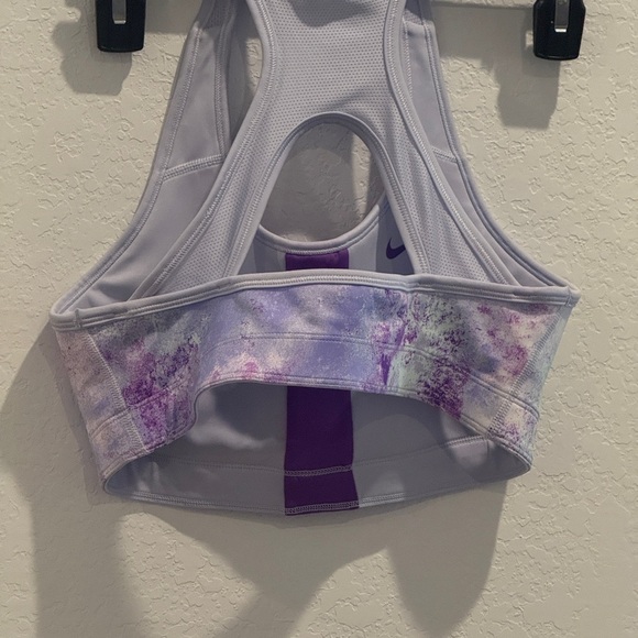 Nike Lavender and Violet Reversible Sports Bra - Picture 3 of 5